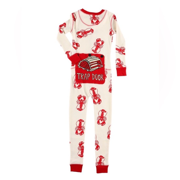 Trap Door Kids Lobster Onesie Flapjack size 4T - Picture 3 of 6